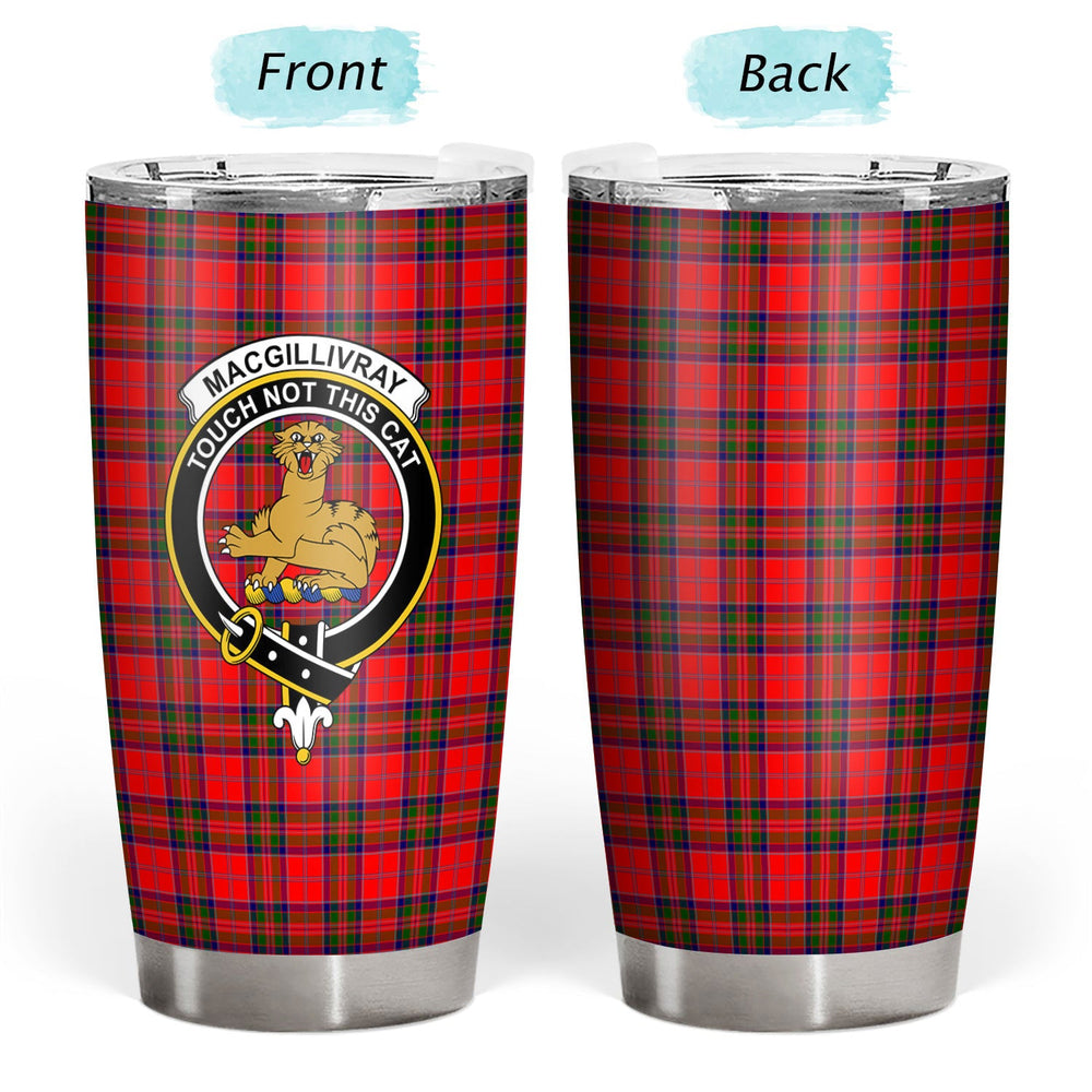Clan MacGillivray Modern Tartan Crest Tumbler HM73 Clan MacGillivray Tartan Today   