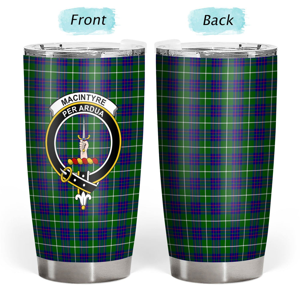 Clan MacIntyre Hunting Modern Tartan Crest Tumbler GI62 Clan MacIntyre Tartan Today   