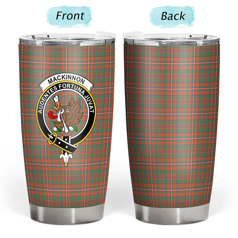 Clan MacKinnon Ancient Tartan Crest Tumbler FI14 Clan MacKinnon Tartan Today   