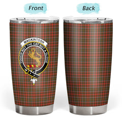 Clan MacKintosh Hunting Weathered Tartan Crest Tumbler DZ83 Clan MacKintosh / MacIntosh Tartan Today   