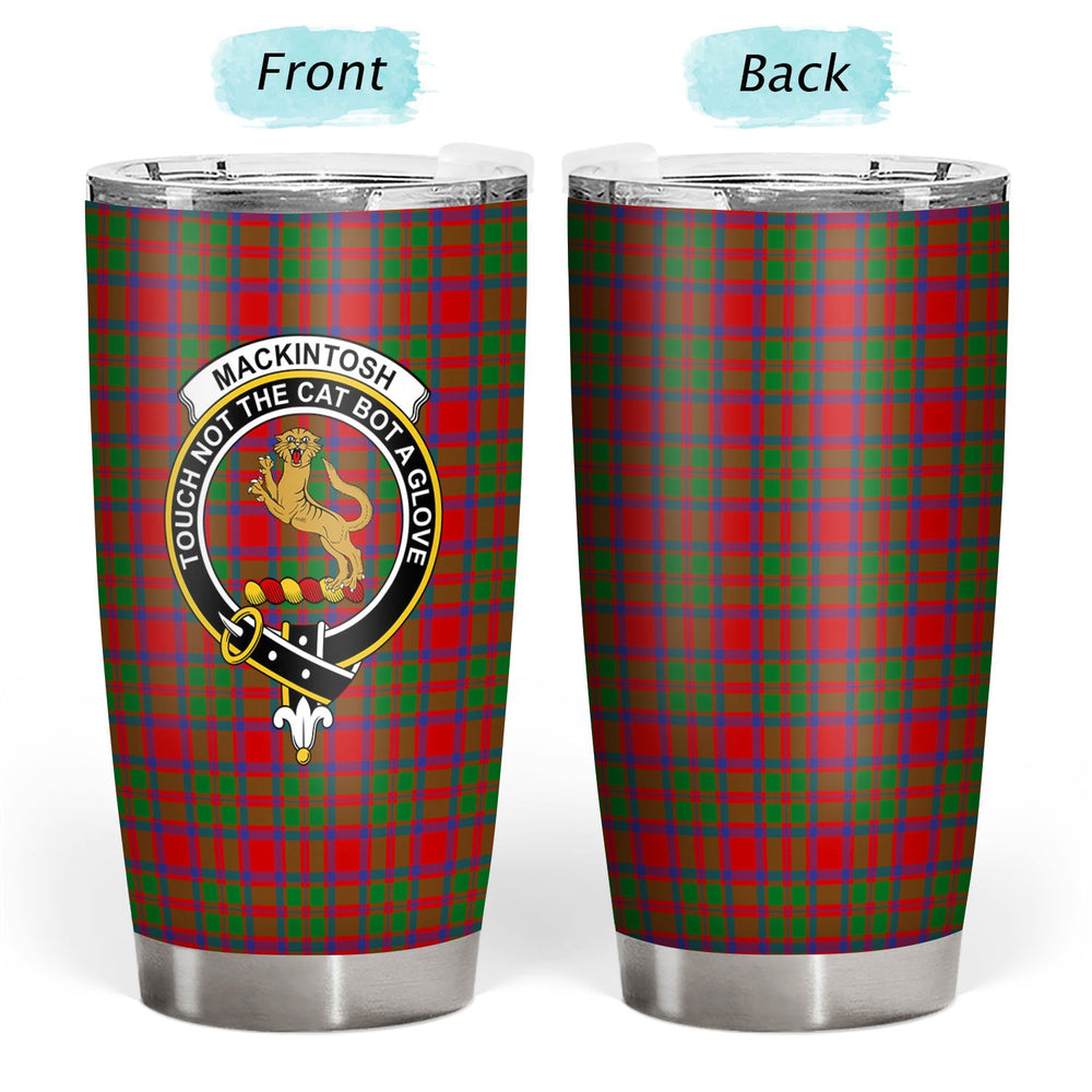 Clan MacKintosh Modern Tartan Crest Tumbler DS34 Clan MacKintosh / MacIntosh Tartan Today   