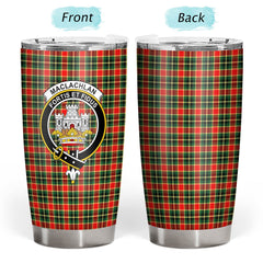 Clan MacLachlan Hunting Modern Tartan Crest Tumbler YP24 Clan Hall Tartan Today   