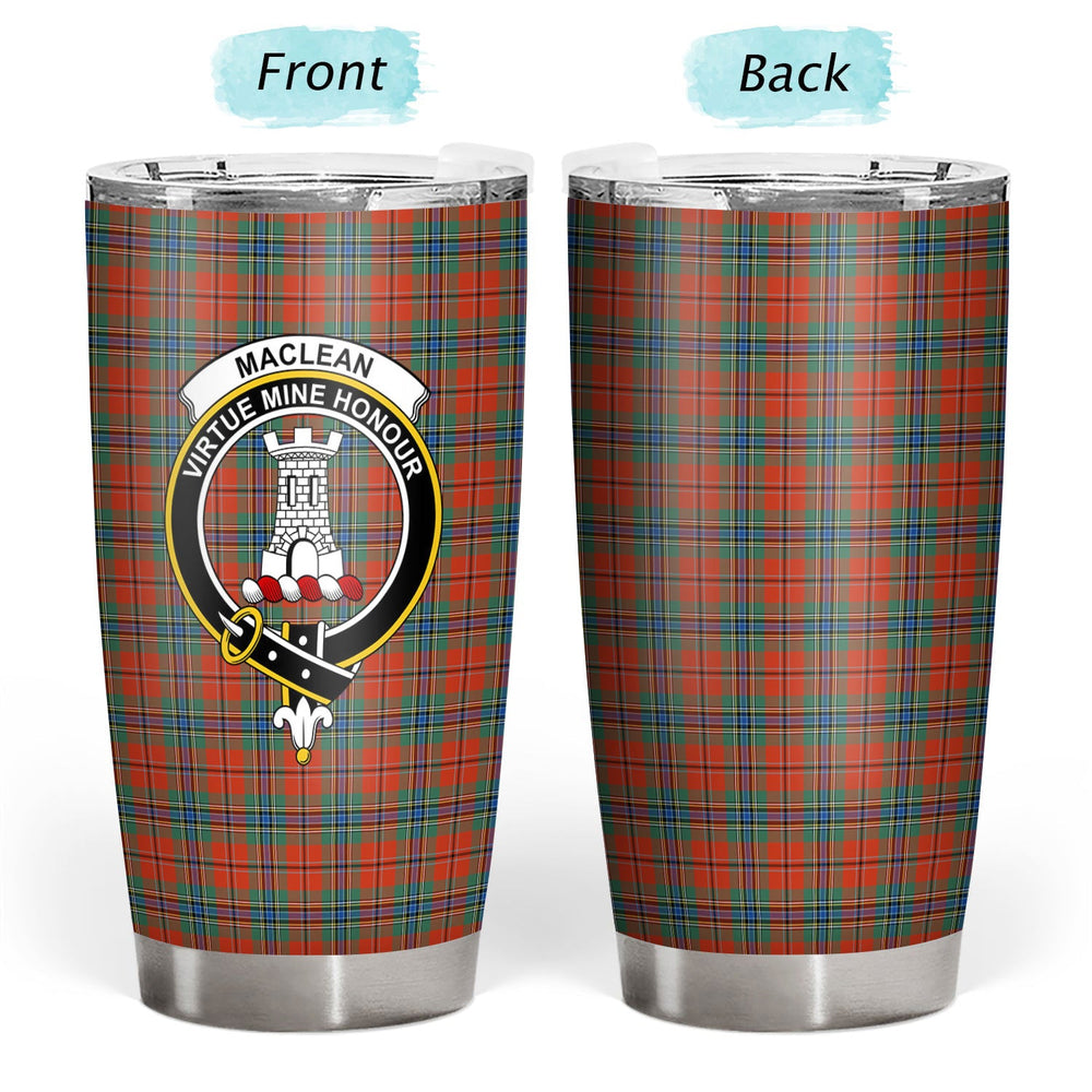 Clan MacLean of Duart Ancient Tartan Crest Tumbler HN32 Clan Hall Tartan Today   