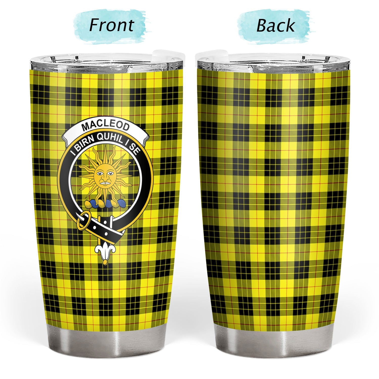 Clan MacLeod of Lewis Modern Tartan Crest Tumbler KP78 Clan Hall Tartan Today   
