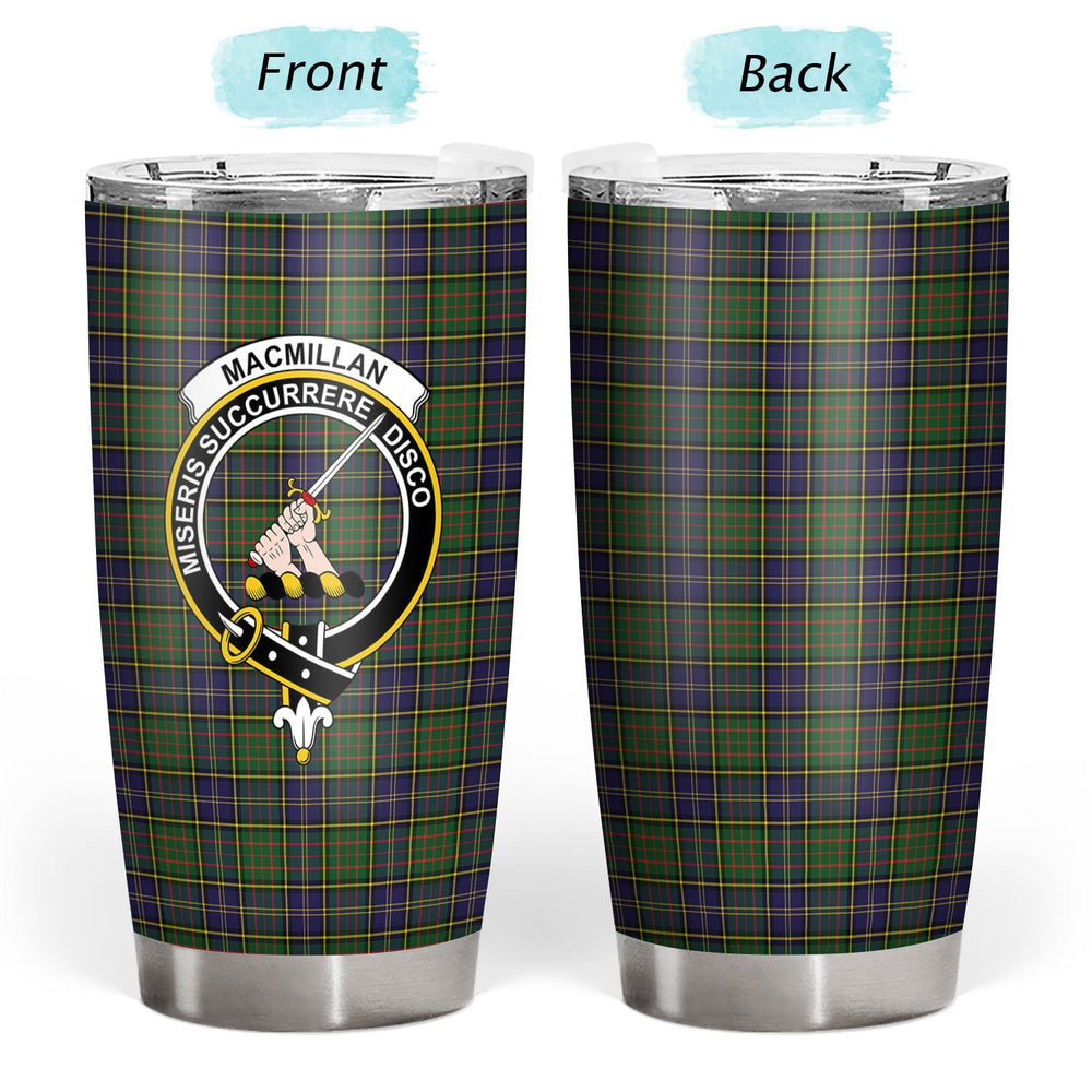 Clan MacMillan Hunting Modern Tartan Crest Tumbler DL29 Clan MacMillan Tartan Today   