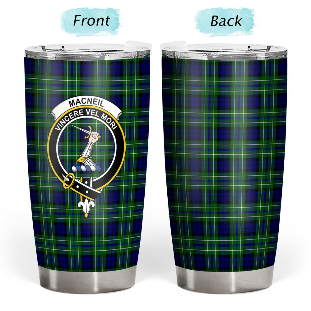 Clan MacNeil of Colonsay Modern Tartan Crest Tumbler LM67 Clan MacNeil / MacNeill Tartan Today   
