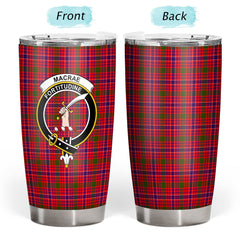 Clan MacRae Modern Tartan Crest Tumbler TC18 Clan MacRae Tartan Today   
