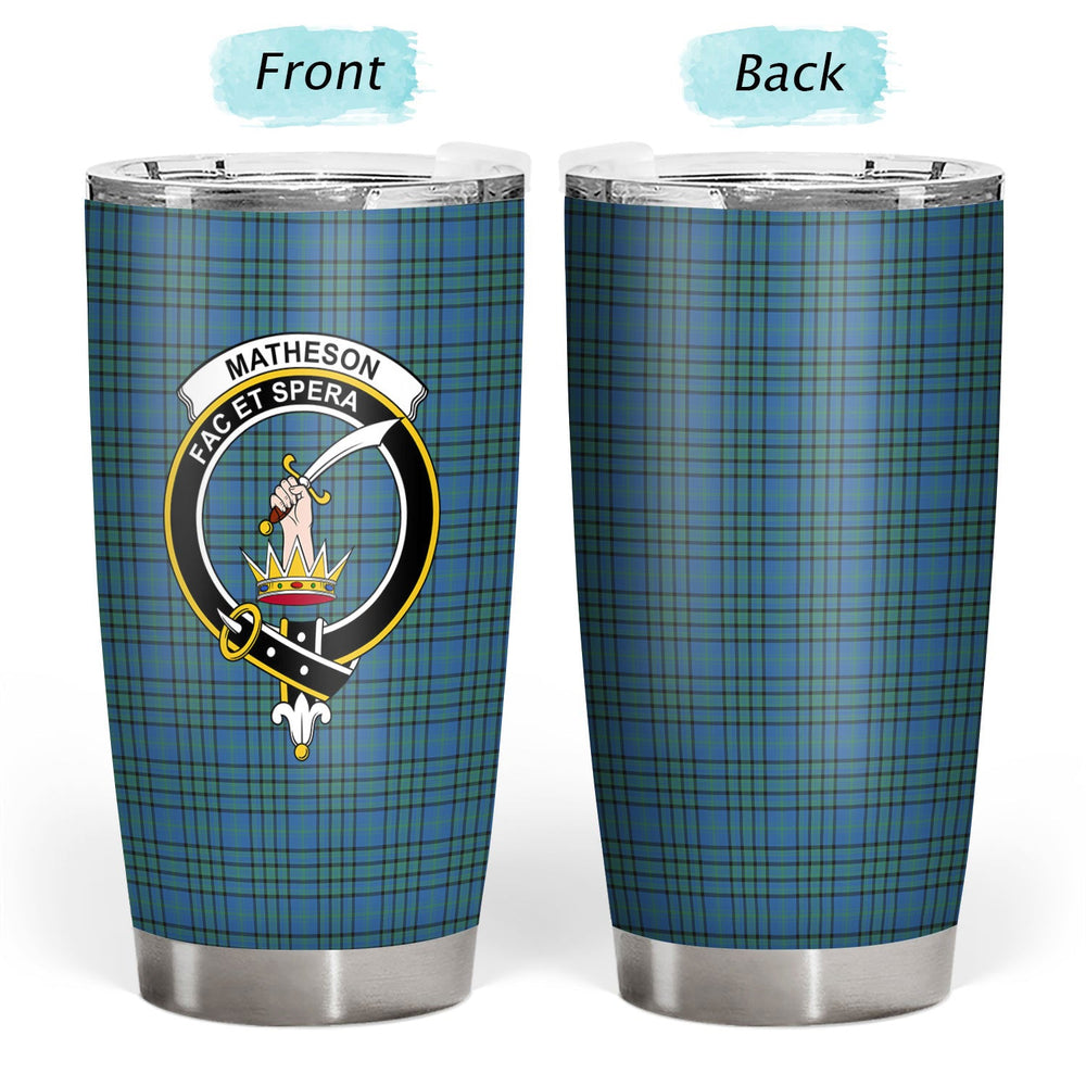 Clan Matheson Hunting Ancient Tartan Crest Tumbler KQ22 Clan Matheson Tartan Today   