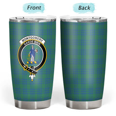 Clan Montgomery Ancient Tartan Crest Tumbler LB19 Clan Montgomery Tartan Today   