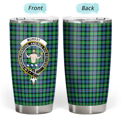 Clan Murray of Atholl Ancient Tartan Crest Tumbler KH96 Clan Murray Tartan Today   