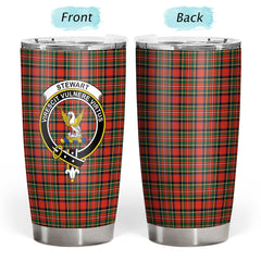 Clan Stewart Royal Modern Tartan Crest Tumbler GE66 Clan Stewart Tartan Today   