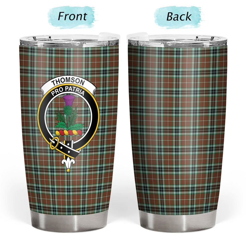 Clan Thomson Hunting Modern Tartan Crest Tumbler YY22 Clan Thomson Tartan Today   