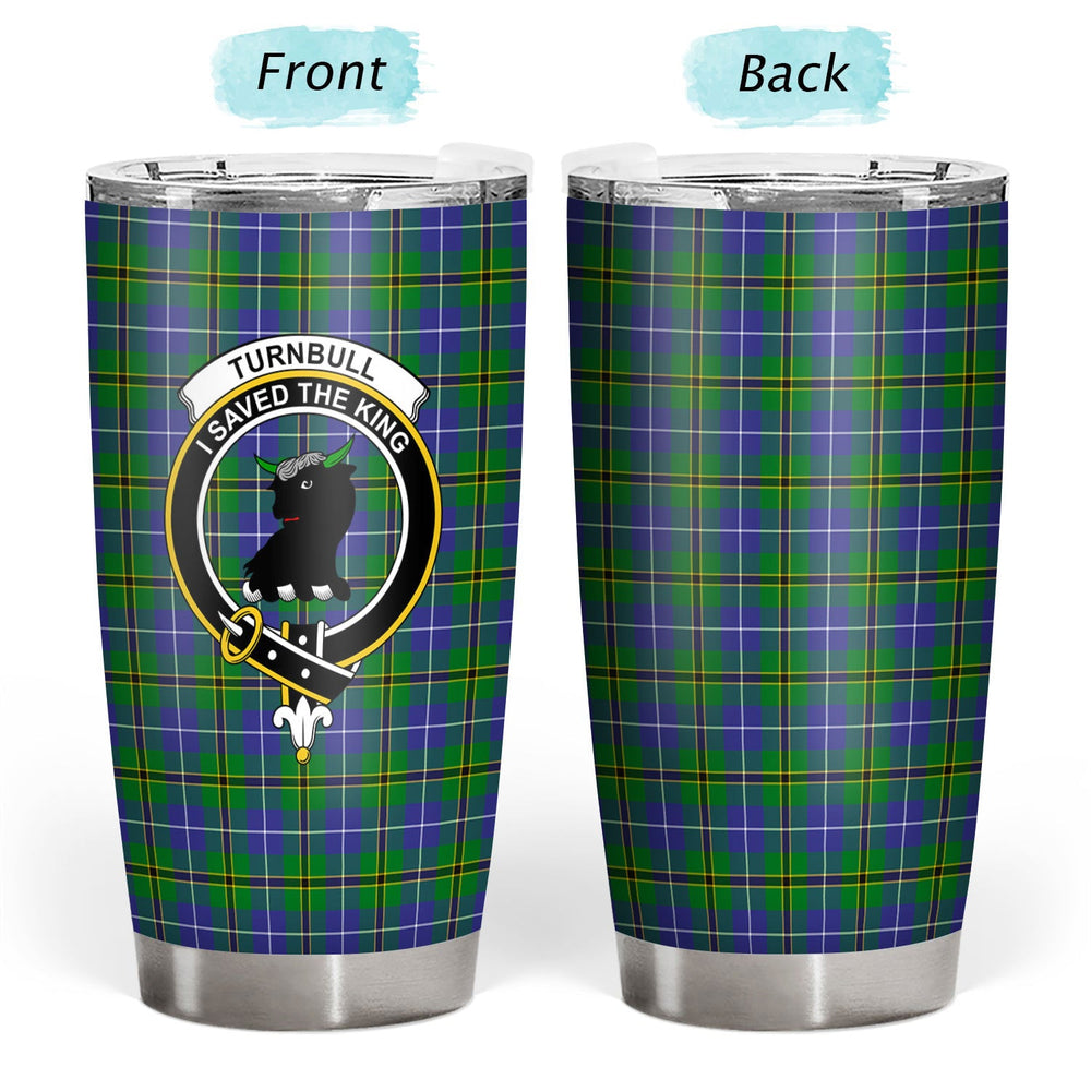 Clan Turnbull Hunting Tartan Crest Tumbler CT54 Clan Turnbull Tartan Today   
