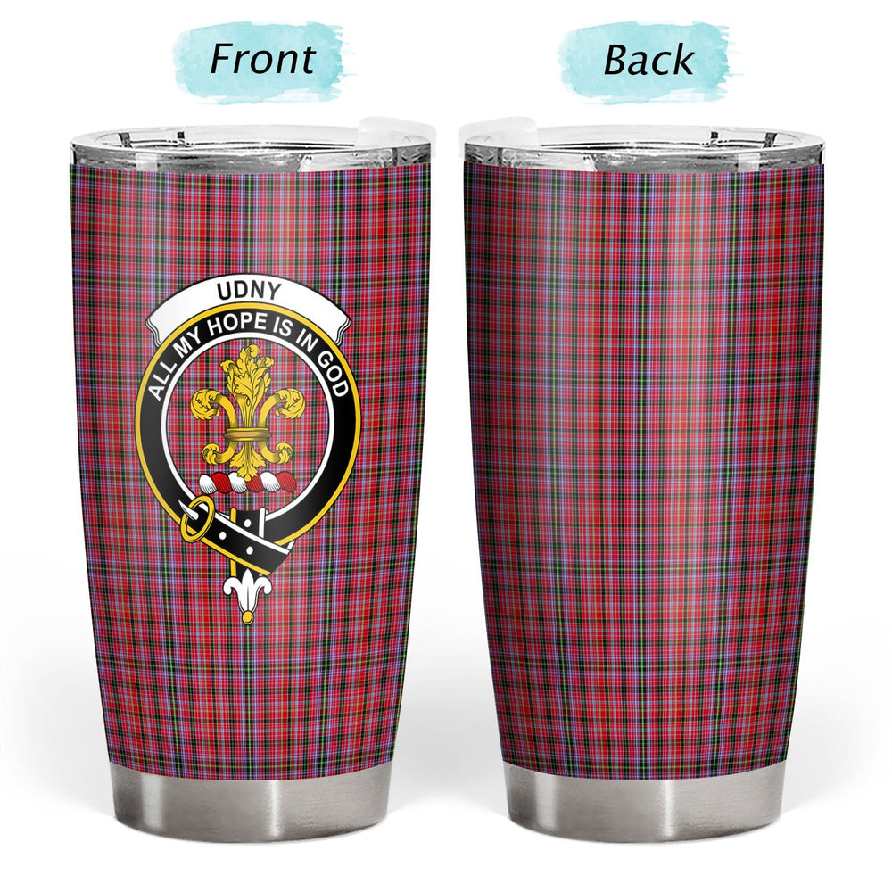 Clan Udny Tartan Crest Tumbler TW56 Clan Udny Tartan Today   
