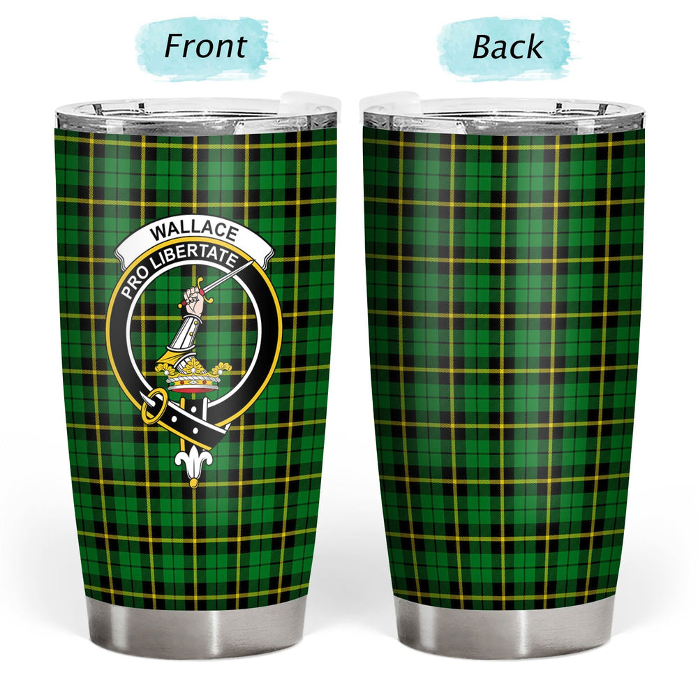 Clan Wallace Hunting Modern Tartan Crest Tumbler VX43 Clan Wallace Tartan Today   