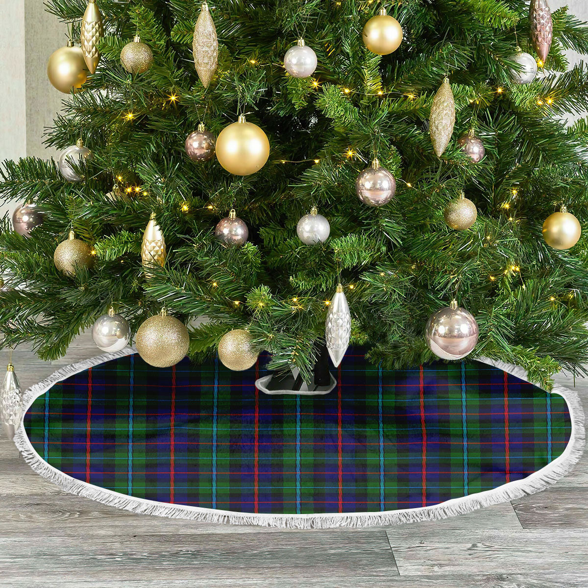 Clan Campbell of Cawdor Modern Tartan Christmas Tree Skirt BC28 Campbell of Cawdor Modern Tartan Tartan Christmas   