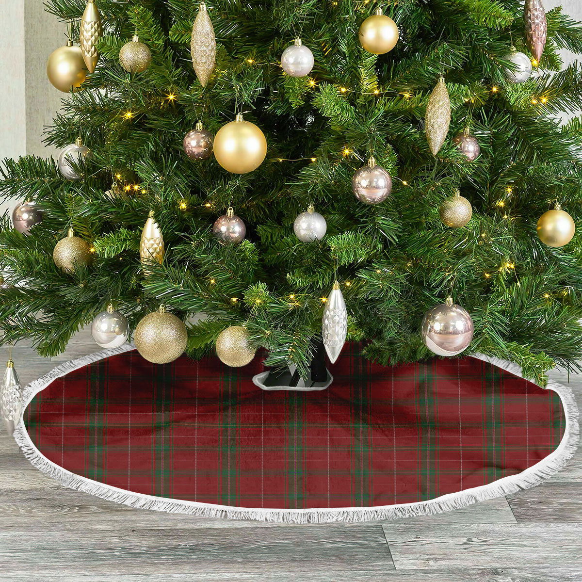 Clan Carruthers Tartan Christmas Tree Skirt BC43 Carruthers Tartan Tartan Christmas   