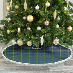 Clan Clelland Tartan Christmas Tree Skirt XX55 Clelland Tartan Tartan Christmas   