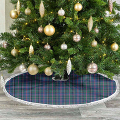 Clan Cooper Ancient Tartan Christmas Tree Skirt EQ28 Cooper Ancient Tartan Tartan Christmas   