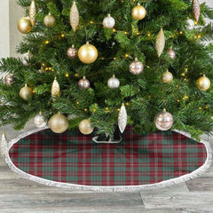 Clan Crawford Modern Tartan Christmas Tree Skirt HK90 Crawford Modern Tartan Tartan Christmas   