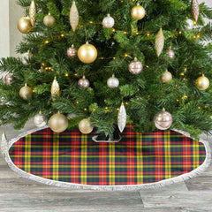 Clan Dewar Tartan Christmas Tree Skirt RV33 Dewar Tartan Tartan Christmas   