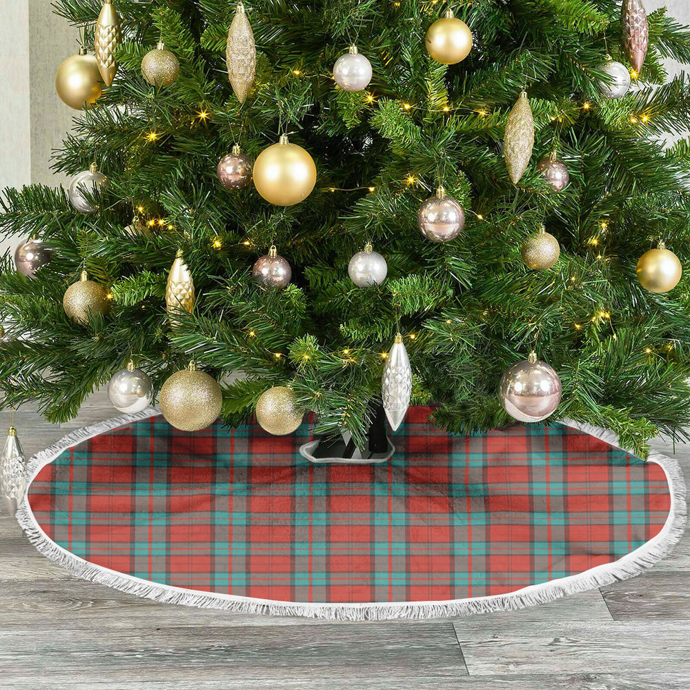 Clan Dunbar Ancient Tartan Christmas Tree Skirt TH43 Dunbar Ancient Tartan Tartan Christmas   