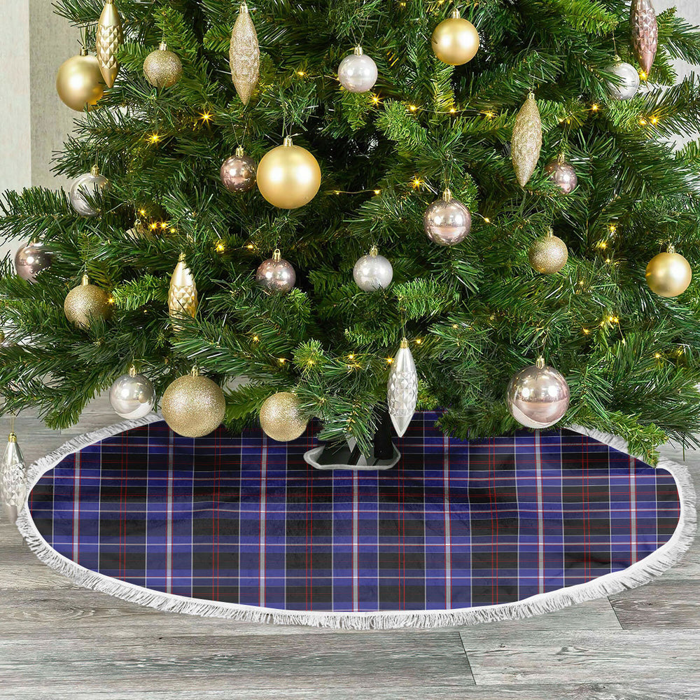 Clan Dunlop Modern Tartan Christmas Tree Skirt DI63 Dunlop Modern Tartan Tartan Christmas   