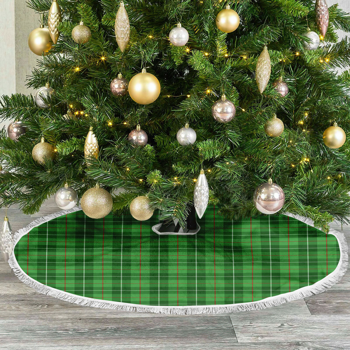 Clan Galloway District Tartan Christmas Tree Skirt UW73 Galloway District Tartan Tartan Christmas   
