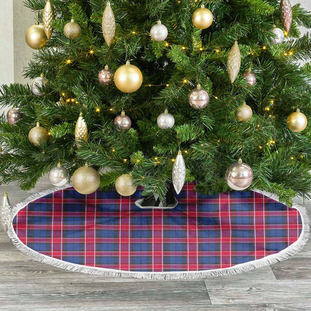 Clan Graham of Menteith Red Tartan Christmas Tree Skirt XW25 Graham of Menteith Red Tartan Tartan Christmas   