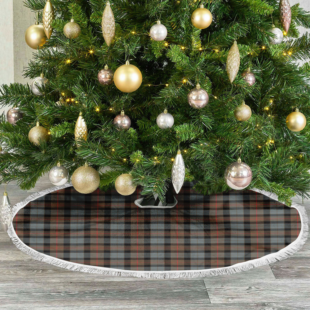 Clan Gunn Weathered Tartan Christmas Tree Skirt NH56 Gunn Weathered Tartan Tartan Christmas   