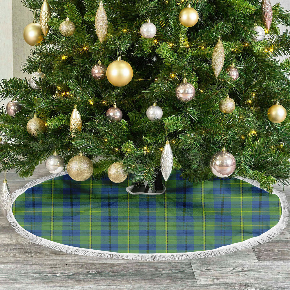 Clan Johnson Ancient Tartan Christmas Tree Skirt DQ67 Johnson Ancient Tartan Tartan Christmas   