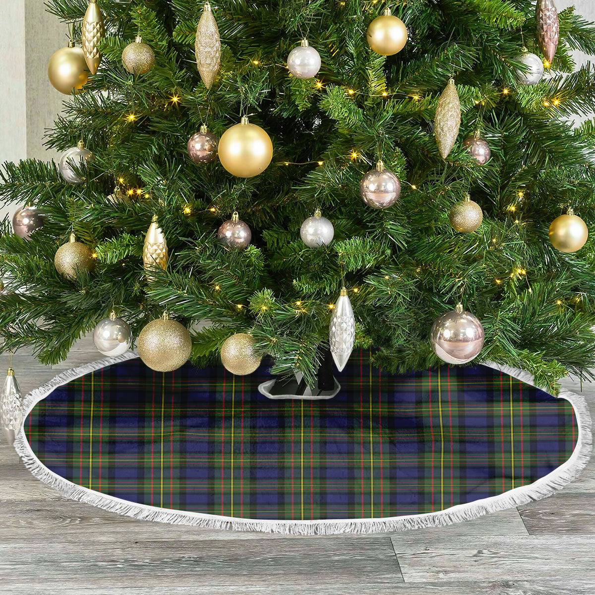 Clan Laws Tartan Christmas Tree Skirt SL31 Laws Tartan Tartan Christmas   