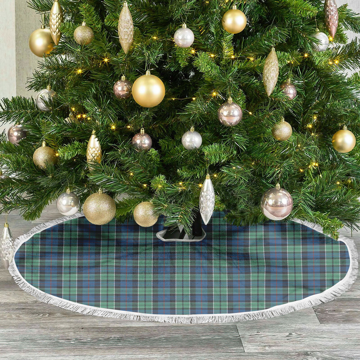 Clan Leslie Hunting Ancient Tartan Christmas Tree Skirt CY58 Leslie Hunting Ancient Tartan Tartan Christmas   