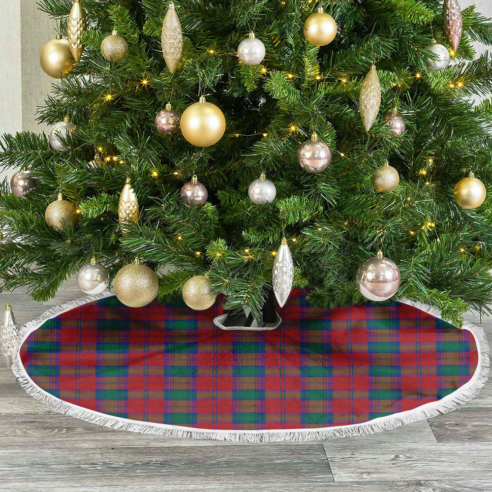 Clan Lindsay Modern Tartan Christmas Tree Skirt YI32 Lindsay Modern Tartan Tartan Christmas   