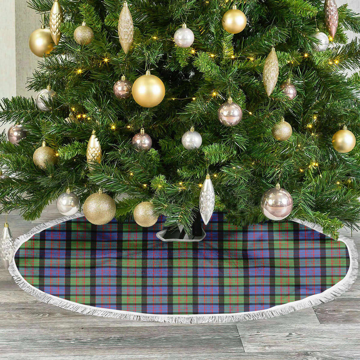 Clan MacDonald Ancient Tartan Christmas Tree Skirt TY42 MacDonald Ancient Tartan Tartan Christmas   