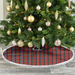 Clan MacDuff Modern Tartan Christmas Tree Skirt BU40 MacDuff Modern Tartan Tartan Christmas   