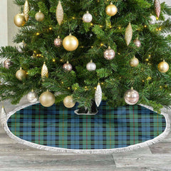 Clan MacEwan Ancient Tartan Christmas Tree Skirt DR37 MacEwan Ancient Tartan Tartan Christmas   