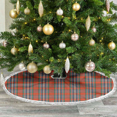Clan MacFarlane Ancient Tartan Christmas Tree Skirt BX40 MacFarlane Ancient Tartan Tartan Christmas   