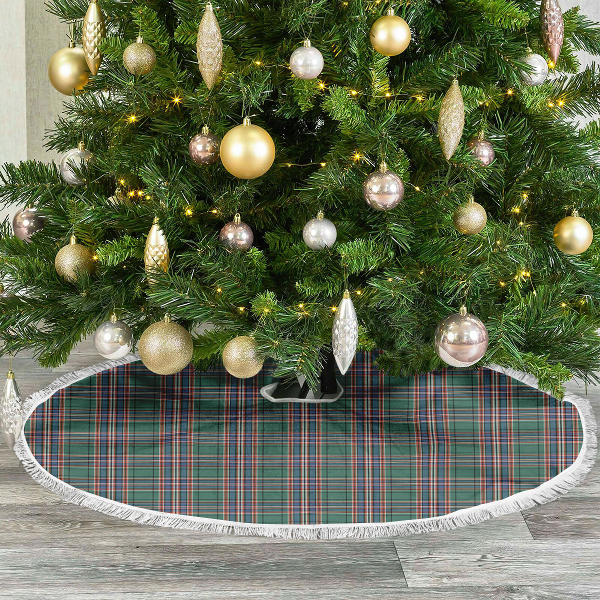 Clan MacFarlane Hunting Ancient Tartan Christmas Tree Skirt ET97 MacFarlane Hunting Ancient Tartan Tartan Christmas   