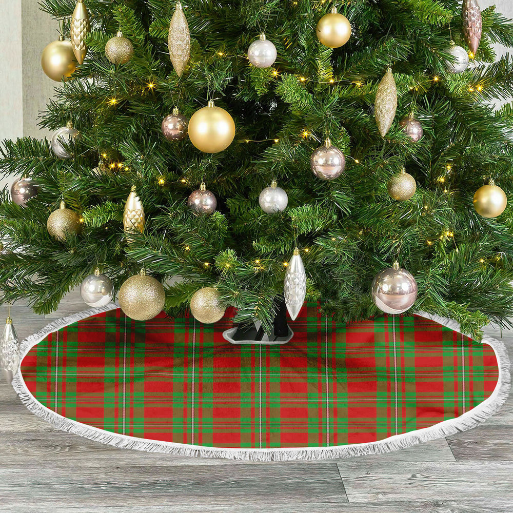 Clan MacGregor Modern Tartan Christmas Tree Skirt HX69 MacGregor Modern Tartan Tartan Christmas   