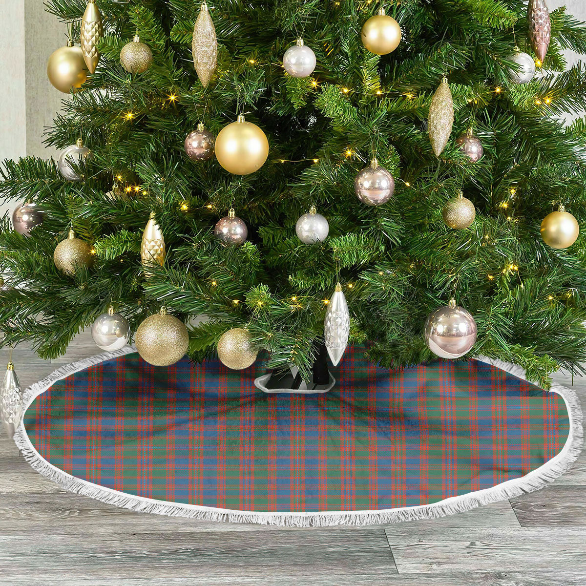 Clan MacIntyre Ancient Tartan Christmas Tree Skirt EC27 MacIntyre Ancient Tartan Tartan Christmas   
