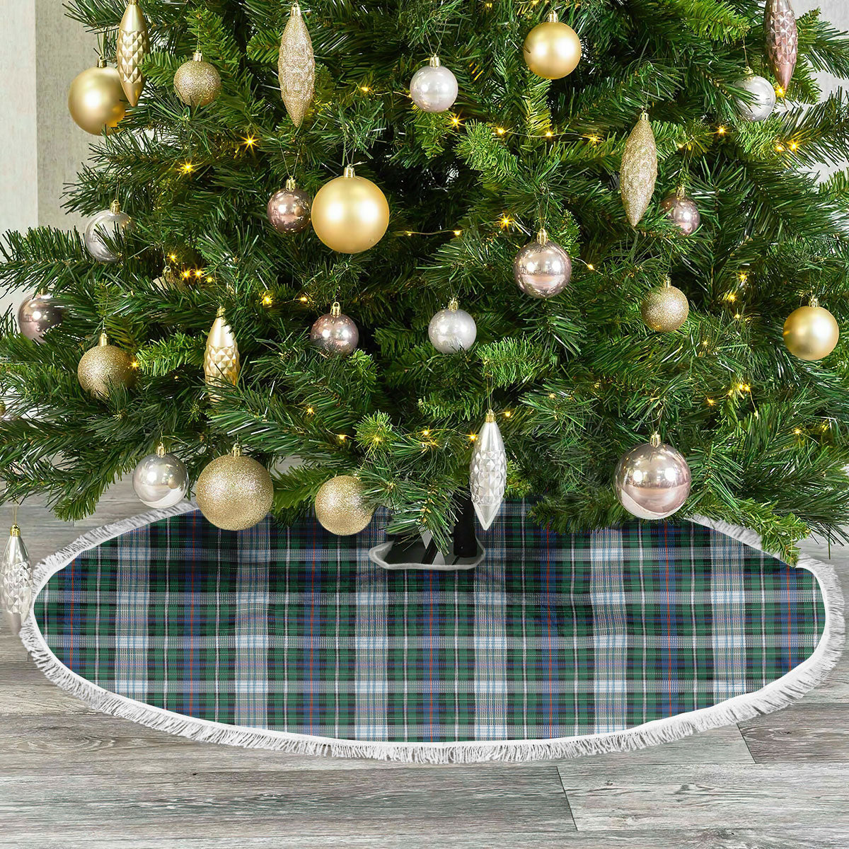 Clan MacKenzie Dress Ancient Tartan Christmas Tree Skirt CS76 MacKenzie Dress Ancient Tartan Tartan Christmas   