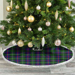 Clan Malcolm Tartan Christmas Tree Skirt AZ47 Malcolm Tartan Tartan Christmas   