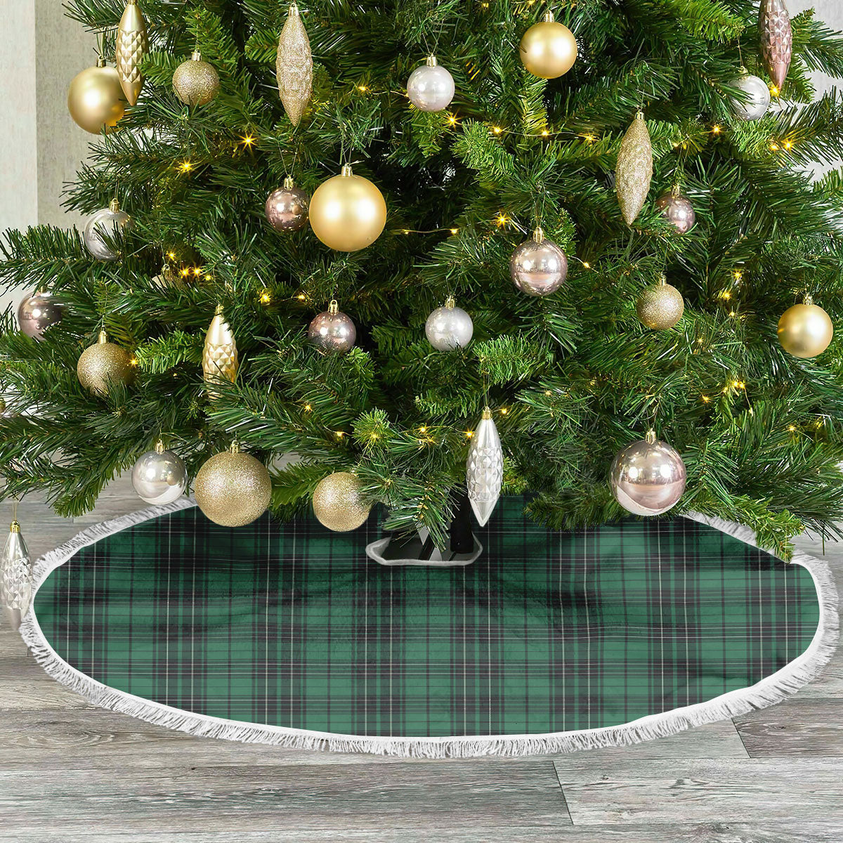 Clan McLean Hunting Ancient Tartan Christmas Tree Skirt KU17 McLean Hunting Ancient Tartan Tartan Christmas   