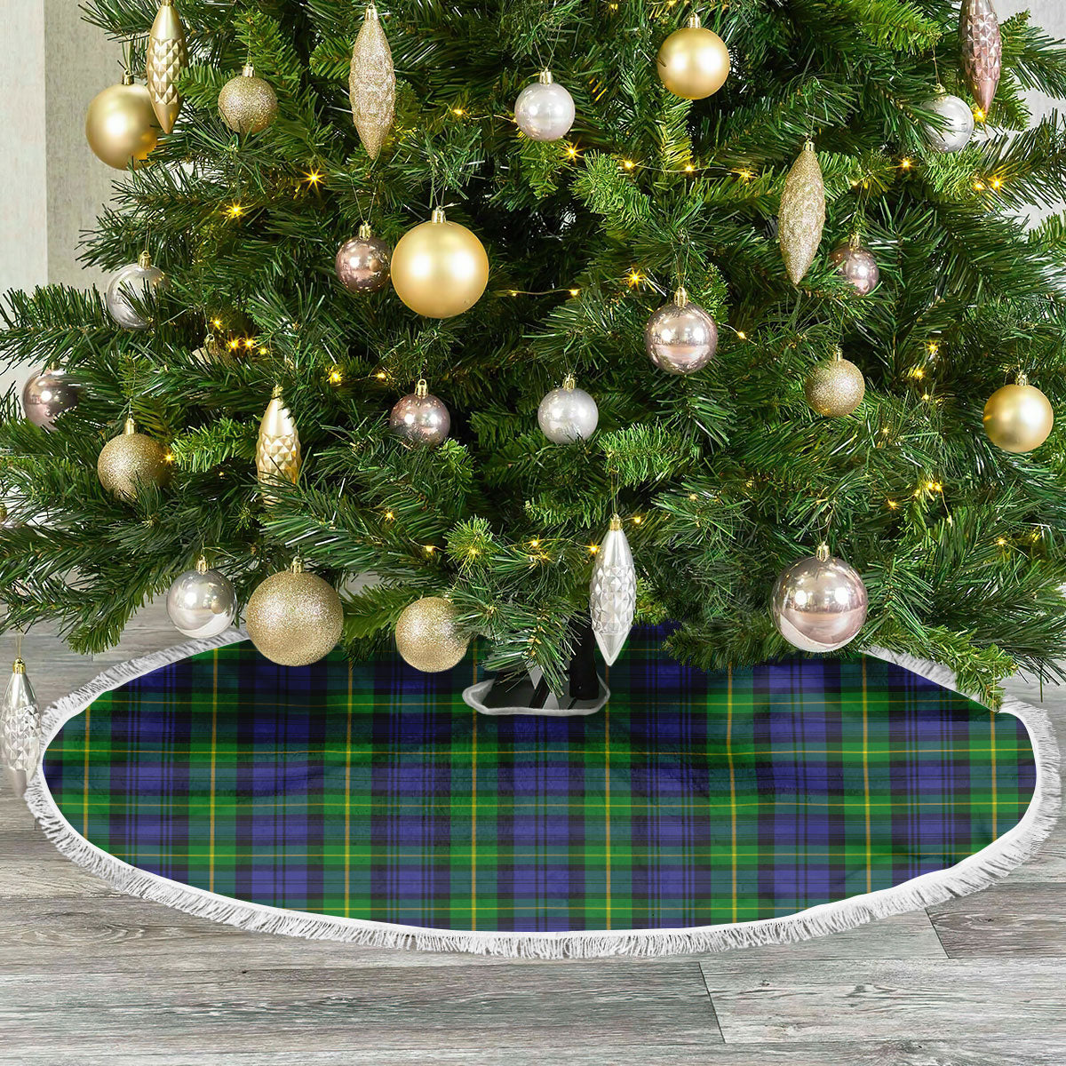 Clan Meldrum Tartan Christmas Tree Skirt TL64 Meldrum Tartan Tartan Christmas   