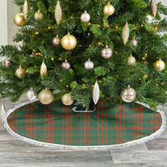 Clan Menzies Green Ancient Tartan Christmas Tree Skirt VR41 Menzies Green Ancient Tartan Tartan Christmas   