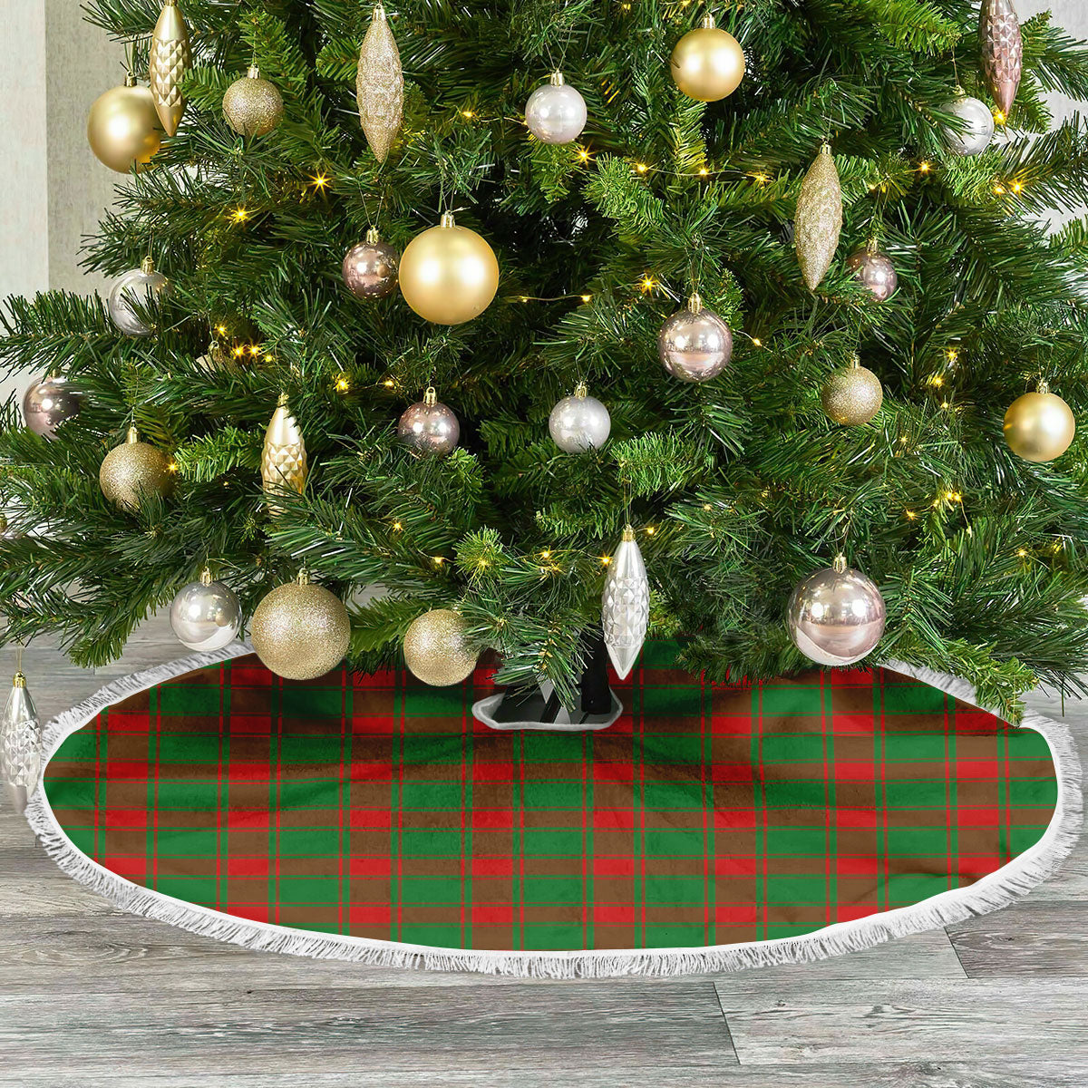 Clan Middleton Modern Tartan Christmas Tree Skirt CY59 Middleton Modern Tartan Tartan Christmas   
