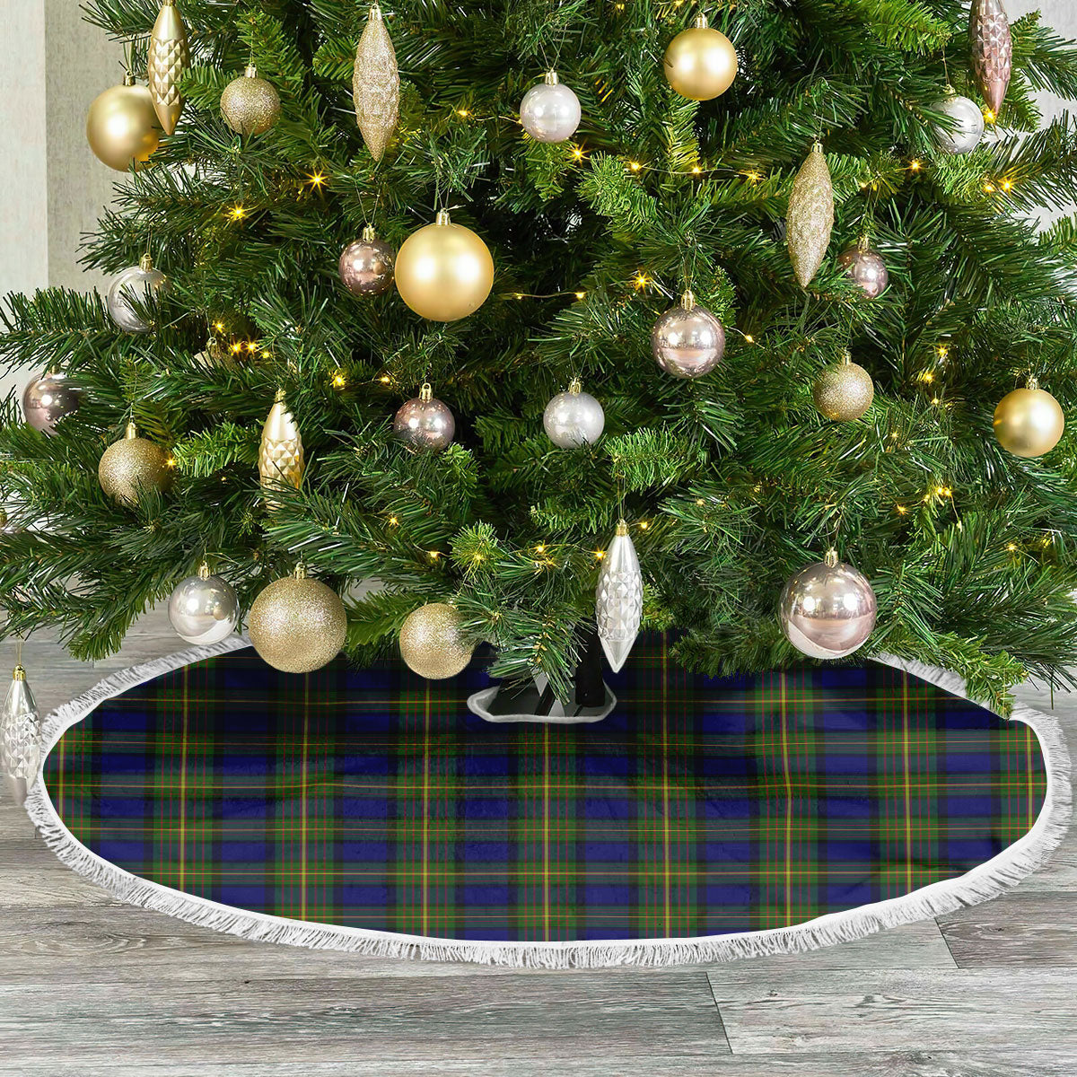 Clan Muir Tartan Christmas Tree Skirt NF39 Muir Tartan Tartan Christmas   