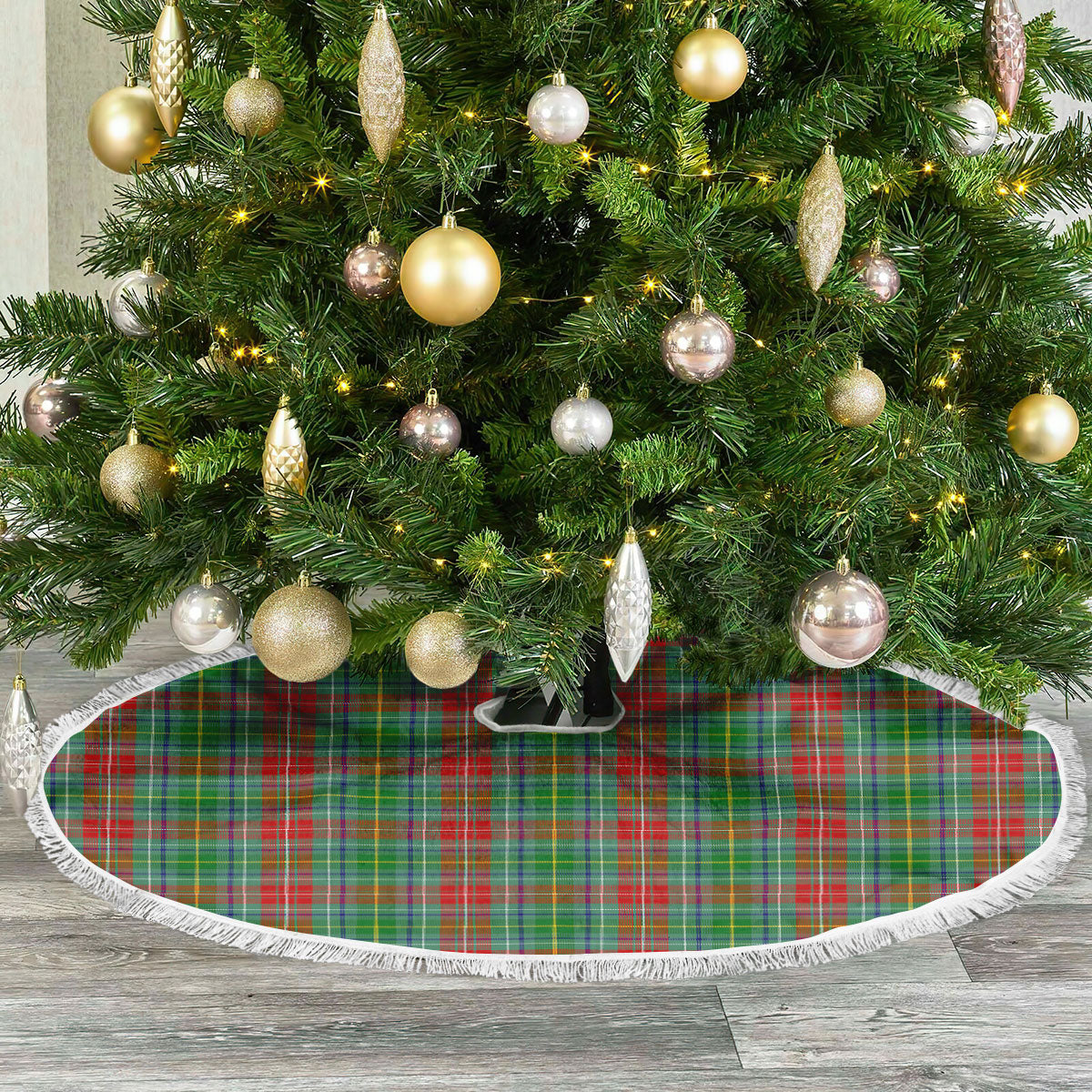 Clan Muirhead Tartan Christmas Tree Skirt BZ11 Muirhead Tartan Tartan Christmas   