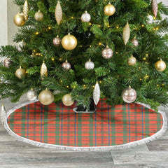 Clan Munro Ancient Tartan Christmas Tree Skirt EI74 Munro Ancient Tartan Tartan Christmas   